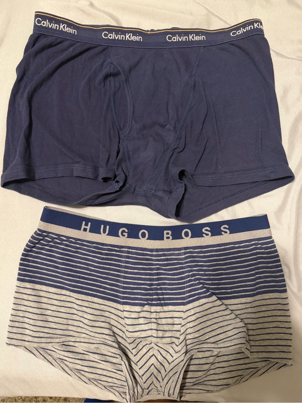 Calvin Klein and Hugo Boss Men’s Boxer Briefs